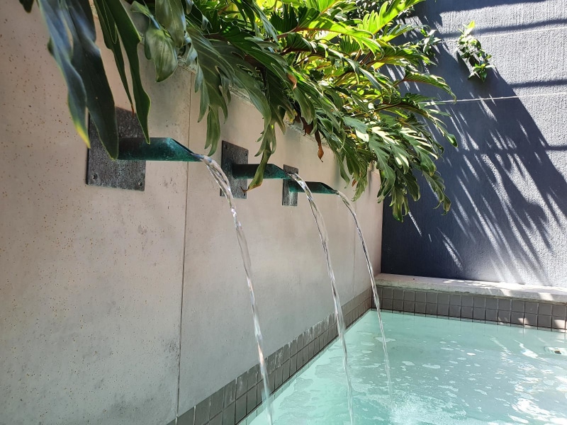 92 Waterkant Street - pool fountain