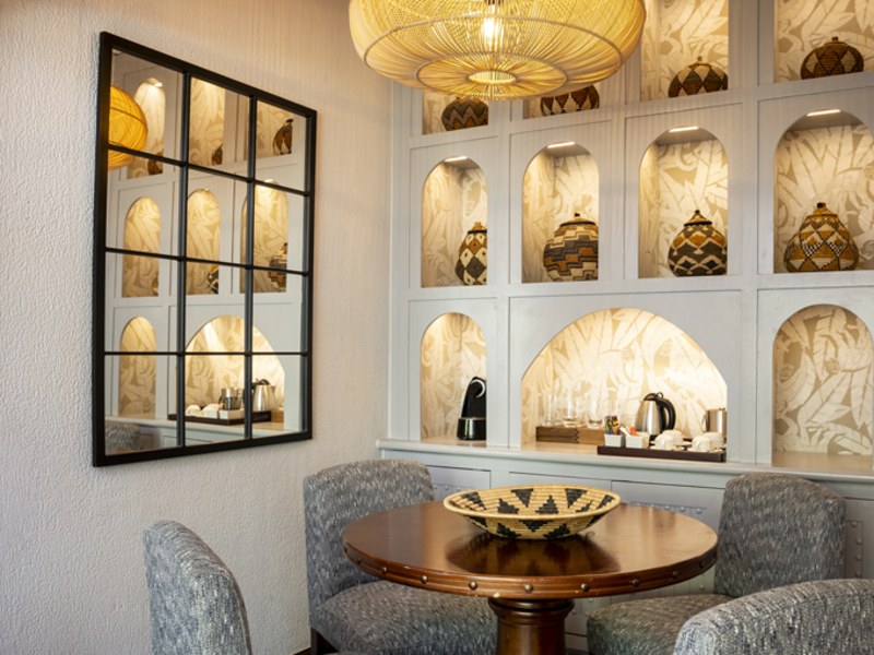 Suite dining nook, Avani Victoria Falls Resort