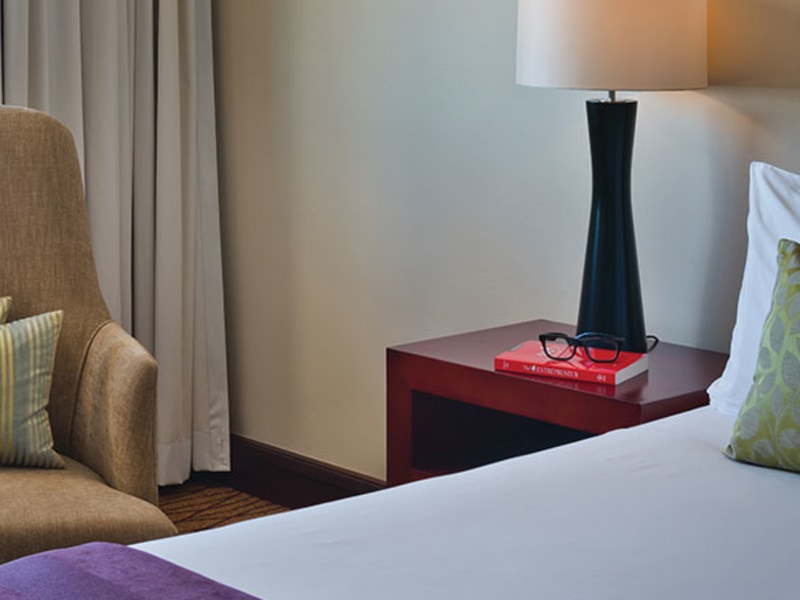 Mountain View Room reading chair, Avani Windhoek Hotel & Casino
