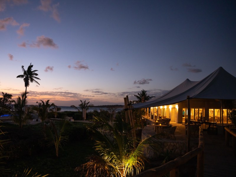 Azura Marlin Beach, Main Area Exterior at night