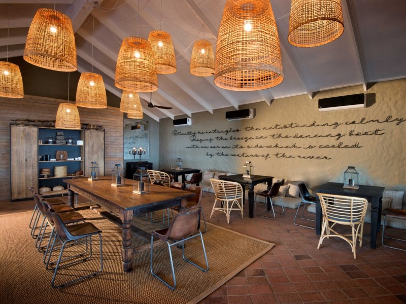 Bumi Hills Safari Lodge Main Dining Area