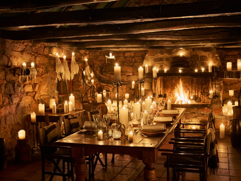 Kadoro dining experience under the stars