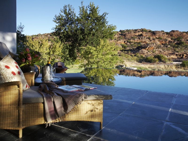 River Side Supreme Suite with private heated pool