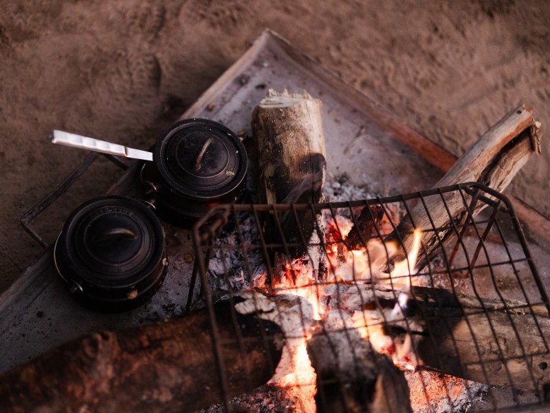 Main area details, Chisa Busanga Camp