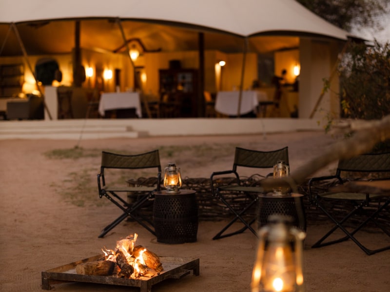 Main area detials, Chisa Busanga Camp