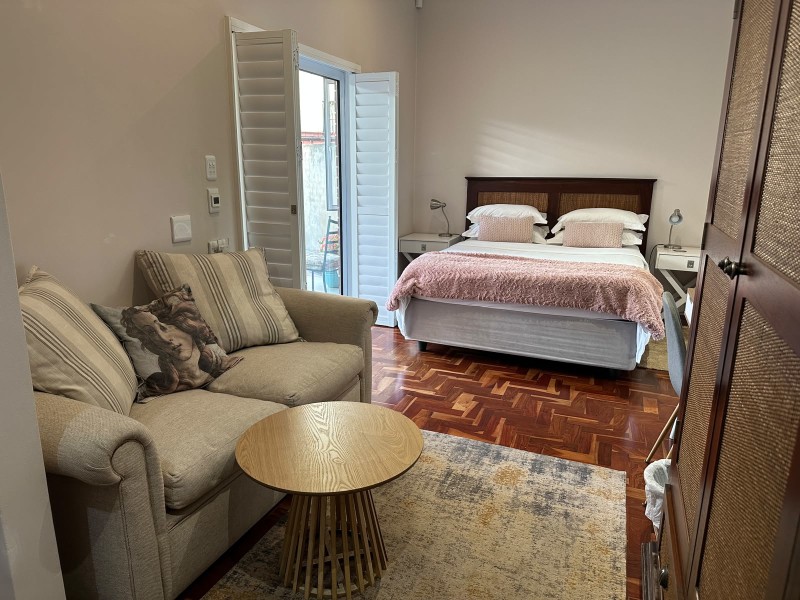 Bedroom and lounge corner