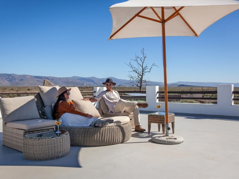 Ambassador Suite private rooftop terrace