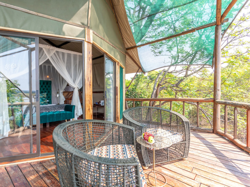 Honeymoon Suite deck, Islands of Siankaba