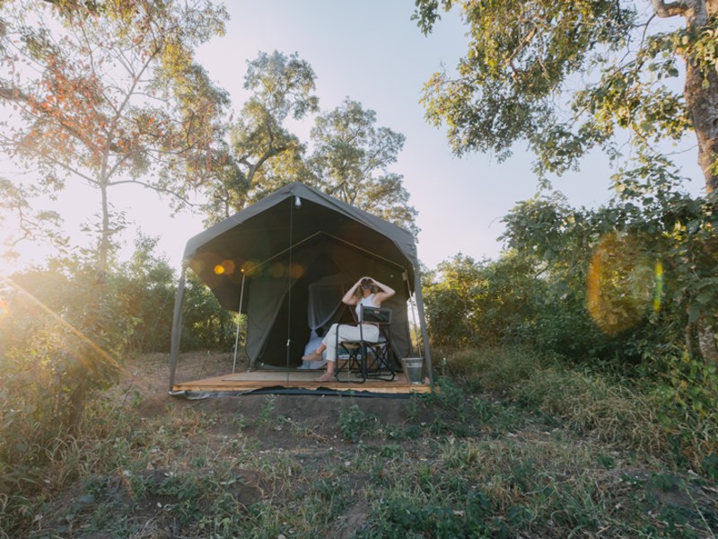 Tshokwane River Camp - Camp view