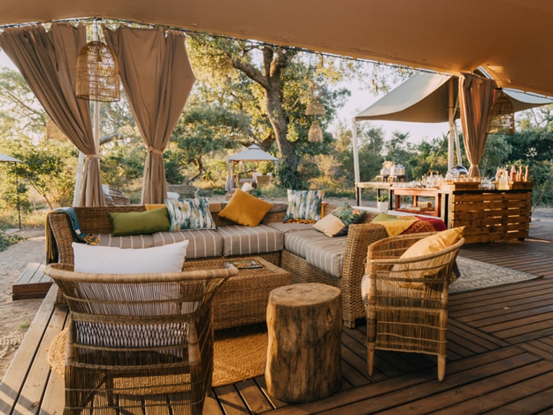 Tshokwane River Camp - Camp view