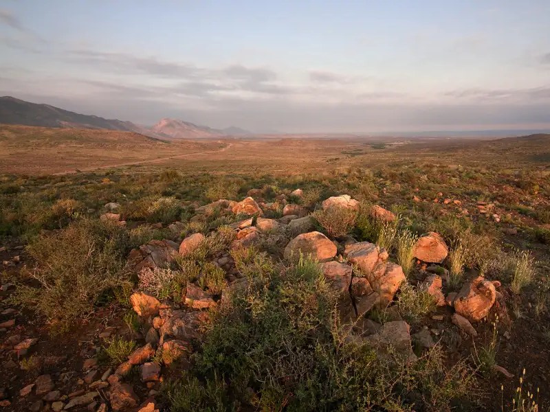 The Tankwa Karoo landscape around Kuganha