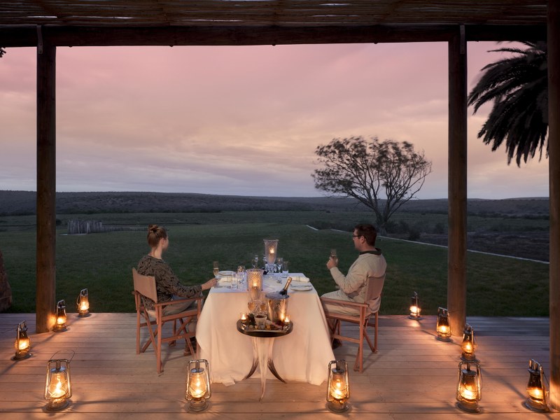 Dining at Fort House
