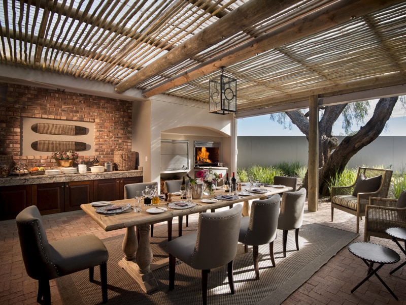 Dining at Fort House