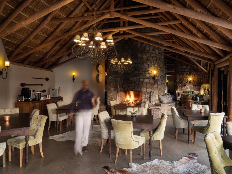 The landscape at Kwandwe Private Game Reserve