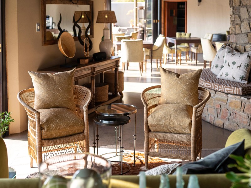 The landscape at Kwandwe Private Game Reserve