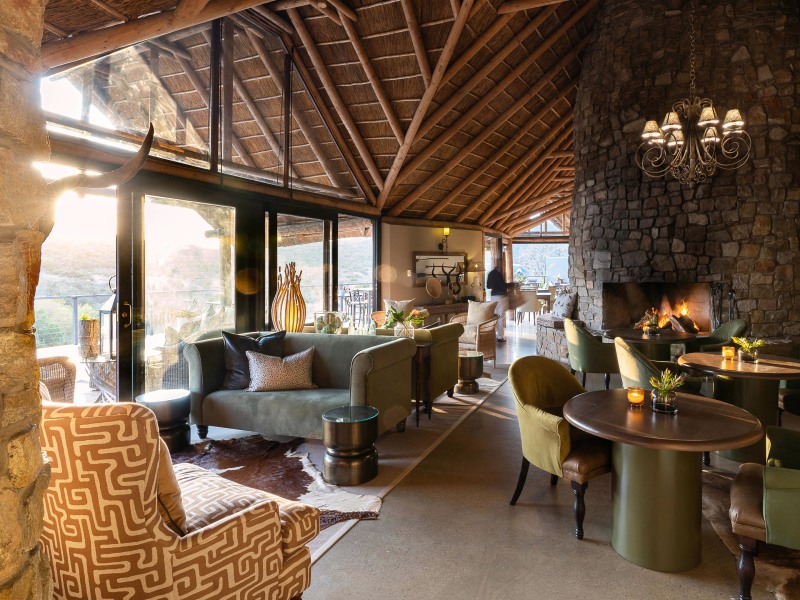 The landscape at Kwandwe Private Game Reserve