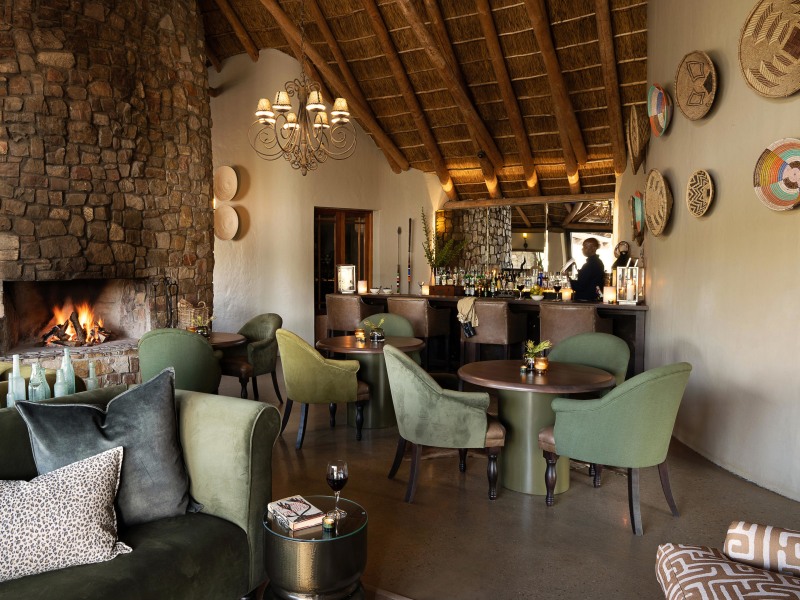 The landscape at Kwandwe Private Game Reserve