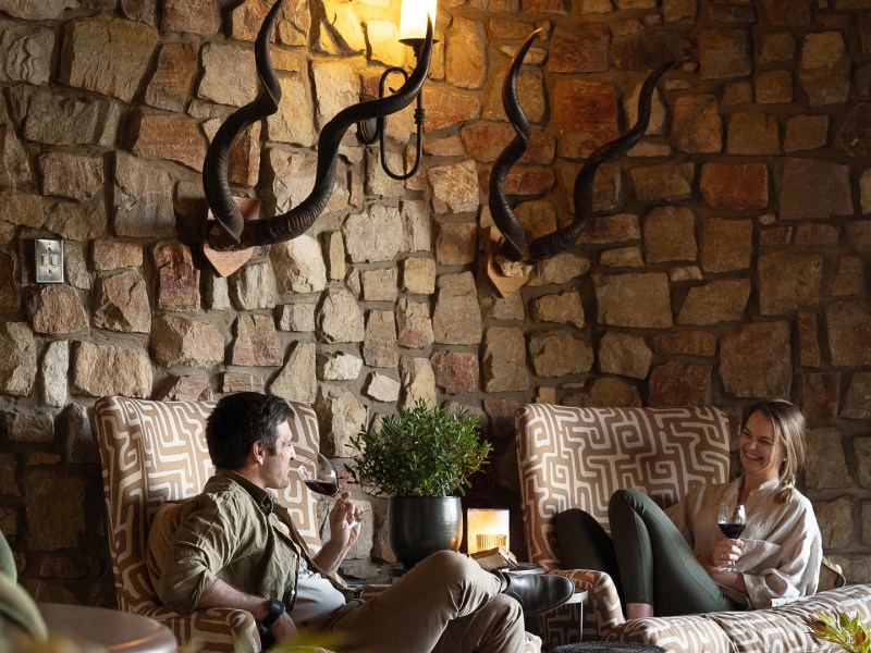 The landscape at Kwandwe Private Game Reserve