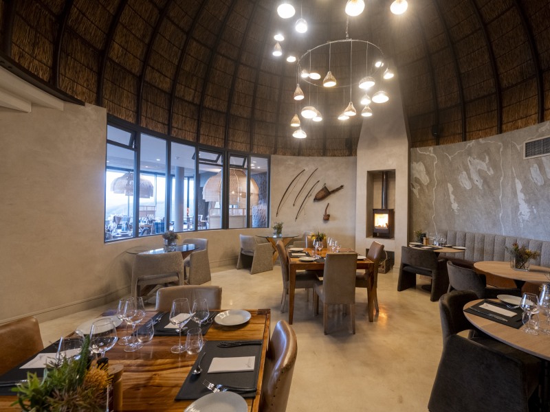 Kwena Lodge main area at Gondwana Game Reserve