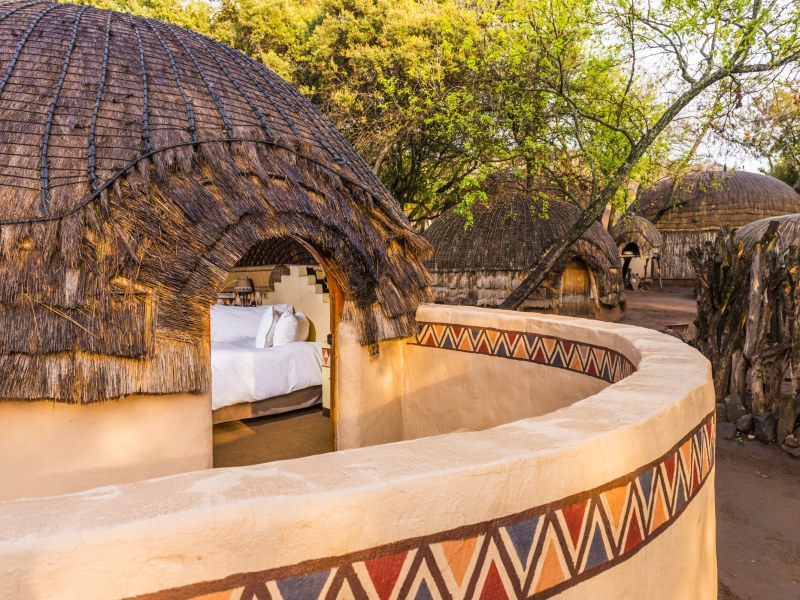 Homestead Room at Lesedi Cultural Village