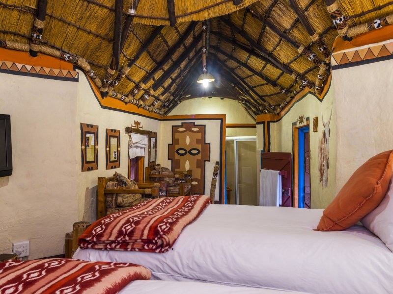 Homestead Room at Lesedi Cultural Village