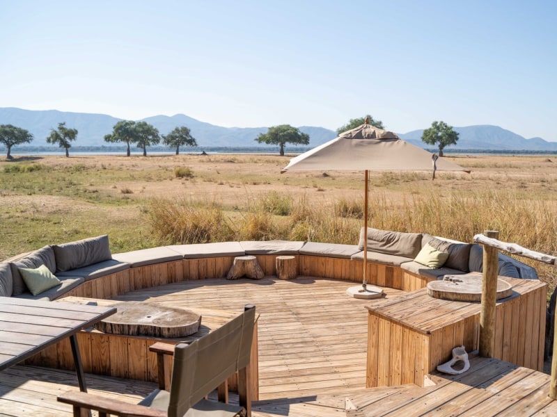 Nyamatusi Mahogany Game Viewing Deck Area