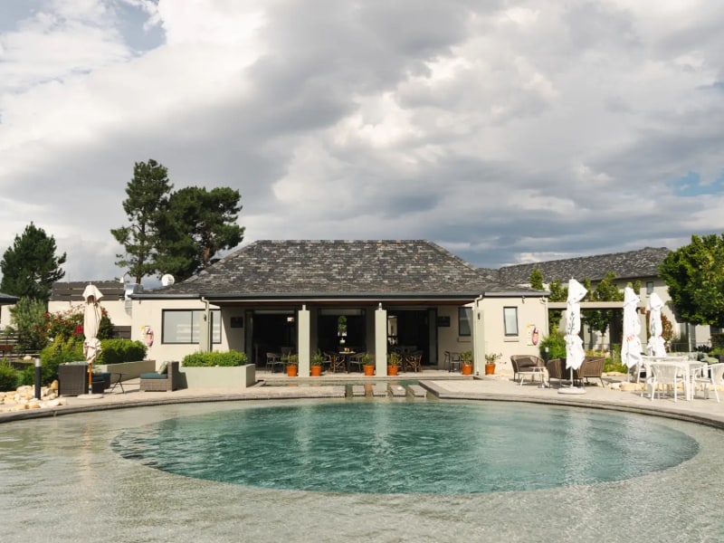 Pool deck and suites, Pearl Valley Hotel