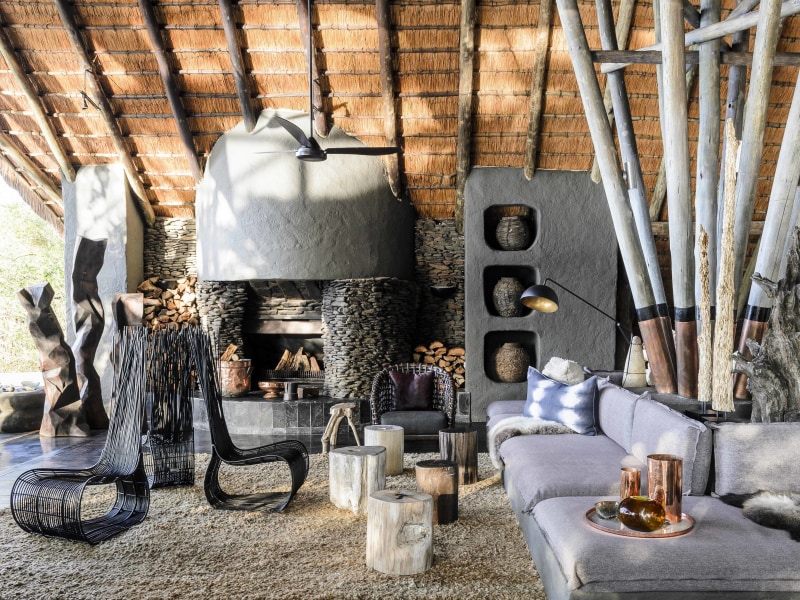 Main Lounge Boulders at Singita Boulders Lodge