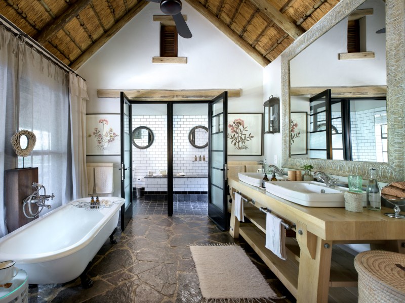 Castleton Bathroom Dook at Singita Castleton