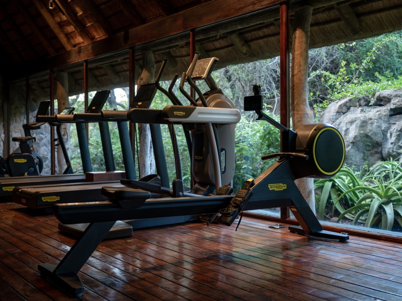 LODGE Ebony Lodge Fitness Centre at Singita Ebony Lodge