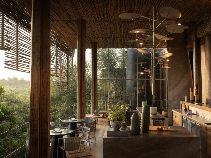 Kruger National Park Lebombo Lodge Long Bar at Singita Lebombo Lodge