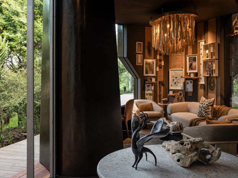 Kruger National Park Lebombo Lodge Conservation Lounge at Singita Lebombo Lodge