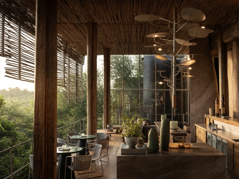 Kruger National Park Lebombo Lodge Long Bar at Singita Lebombo Lodge