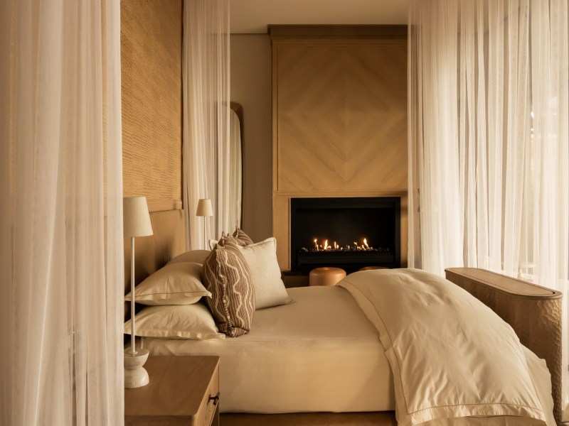 Singita Milele Main Suite Bedroom 5 at Singita Milele