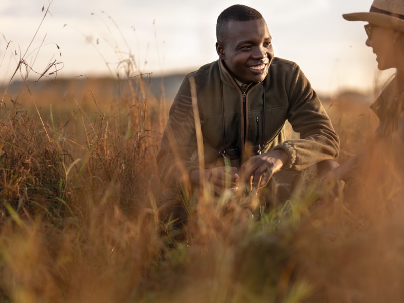 WELLNESS Guided Walk at Singita Sabora Tented Camp