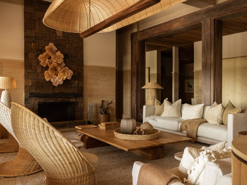 Singita Serengeti House Main Lounge 15 min at Singita Serengeti House