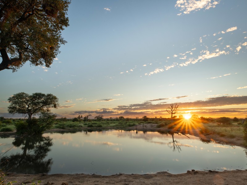 The Timbavati Private Nature Reserve, seen from Tanda Tula