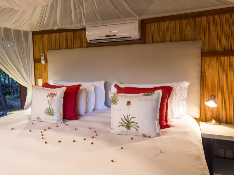 Luxury Tented Suite at Thakadu River Camp