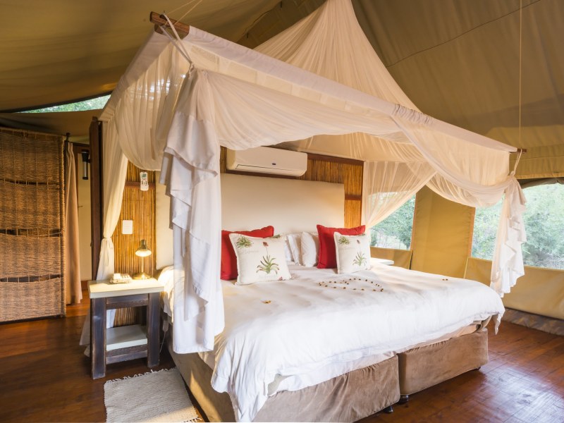 Luxury Tented Suite at Thakadu River Camp