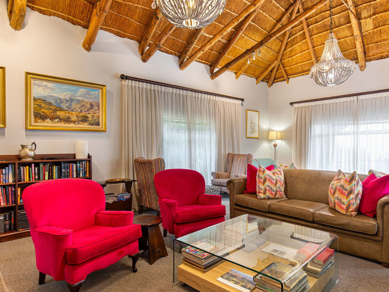 The Cavern resort grounds