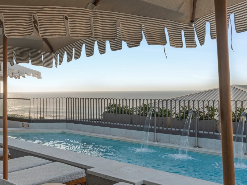 Rooftop pool