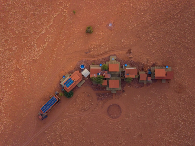 Wolwedans COLLECTION Plains Camp Aerial layout