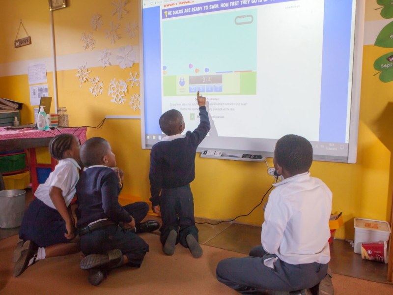 Inside the classroom — Royal Drakensberg Primary School