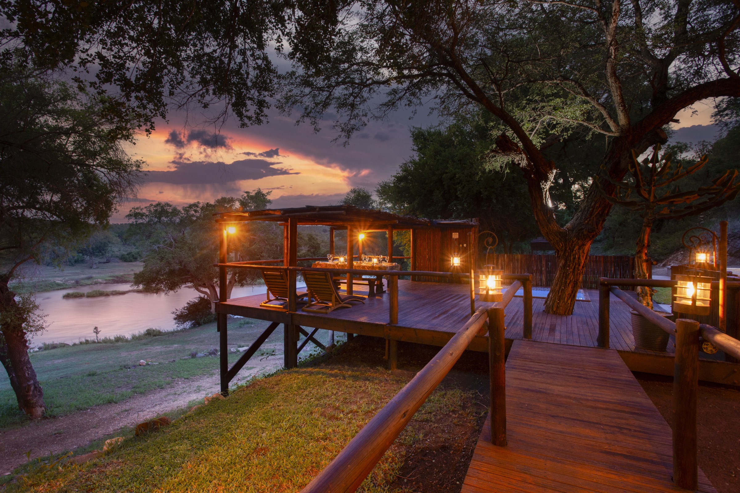 Hippo Cottage (River Camp, 8-sleeper)