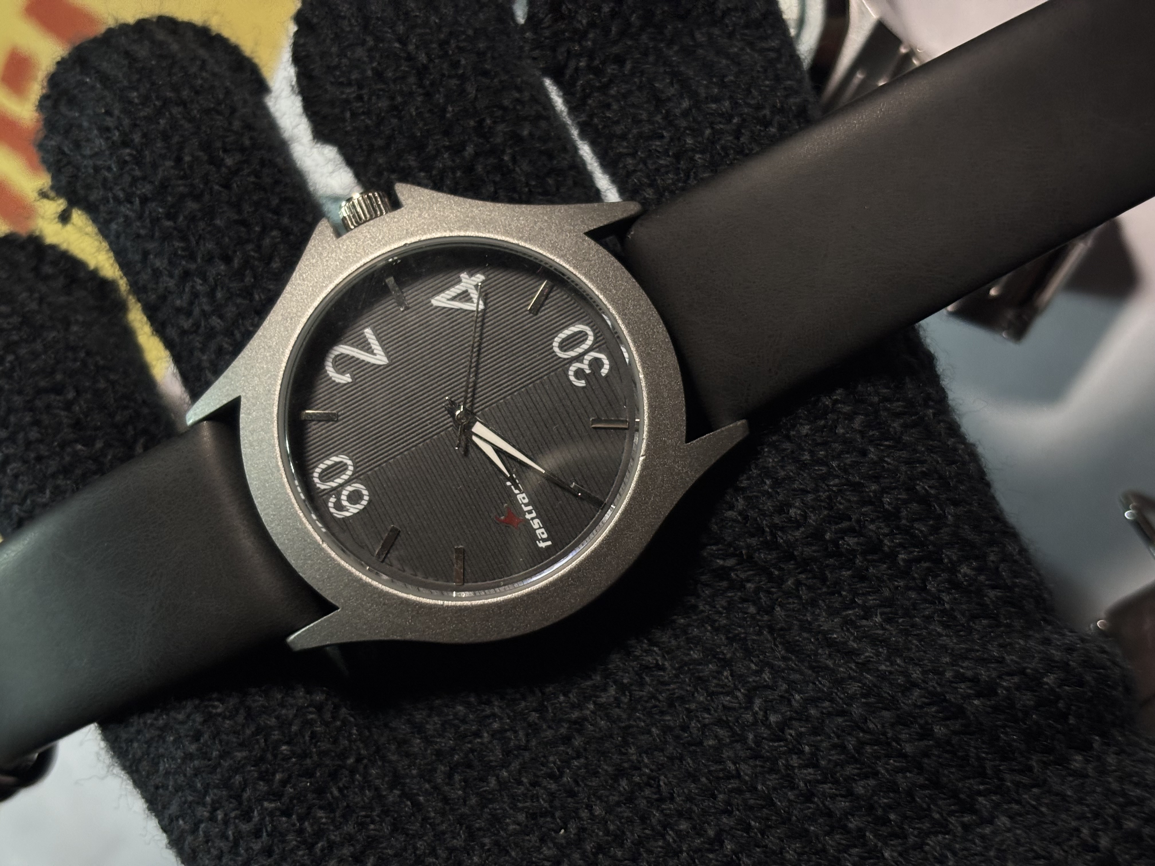 Fasttrack Matt Black Watch