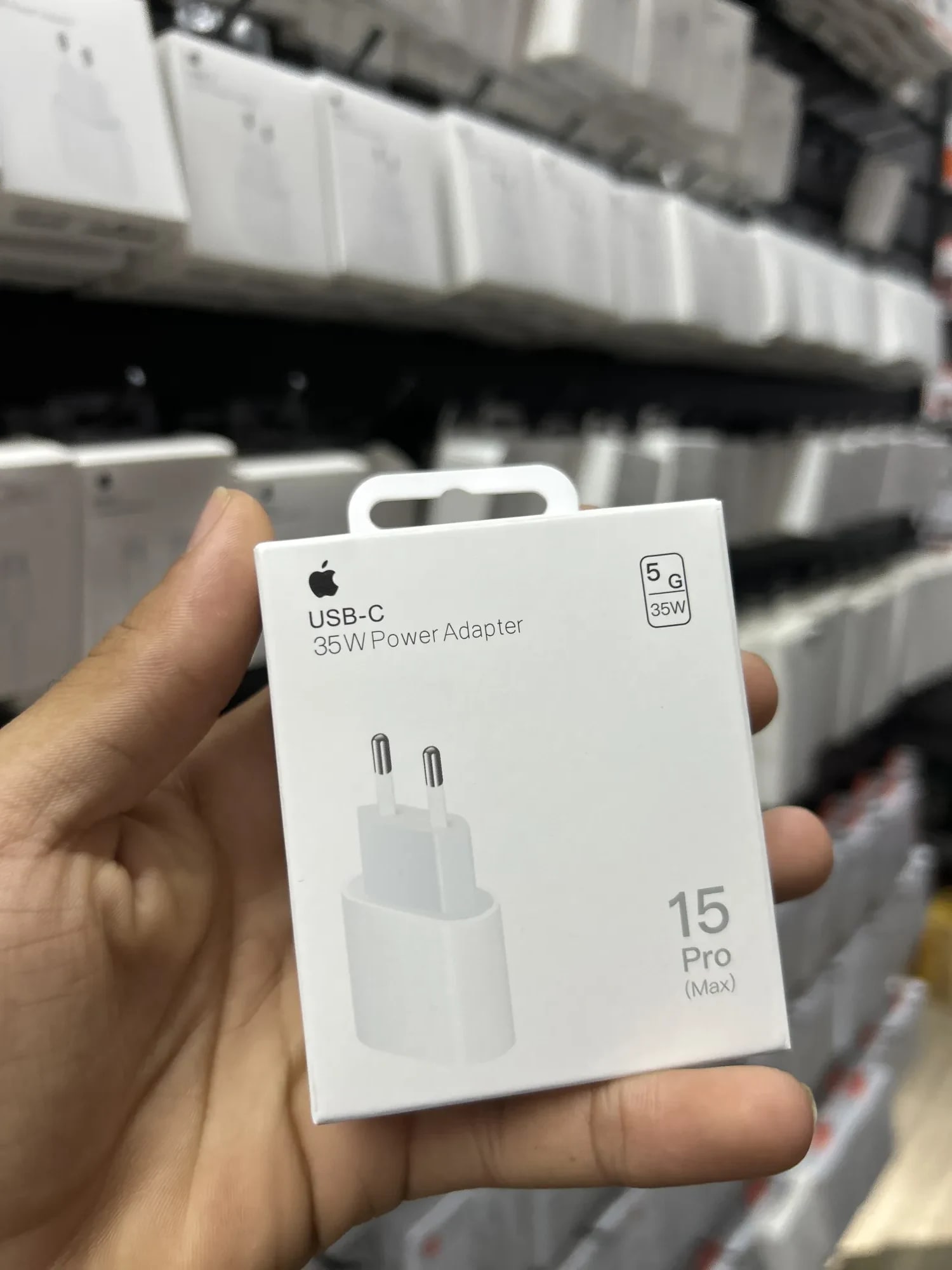 Carregador iPhone 15 35W USB-C