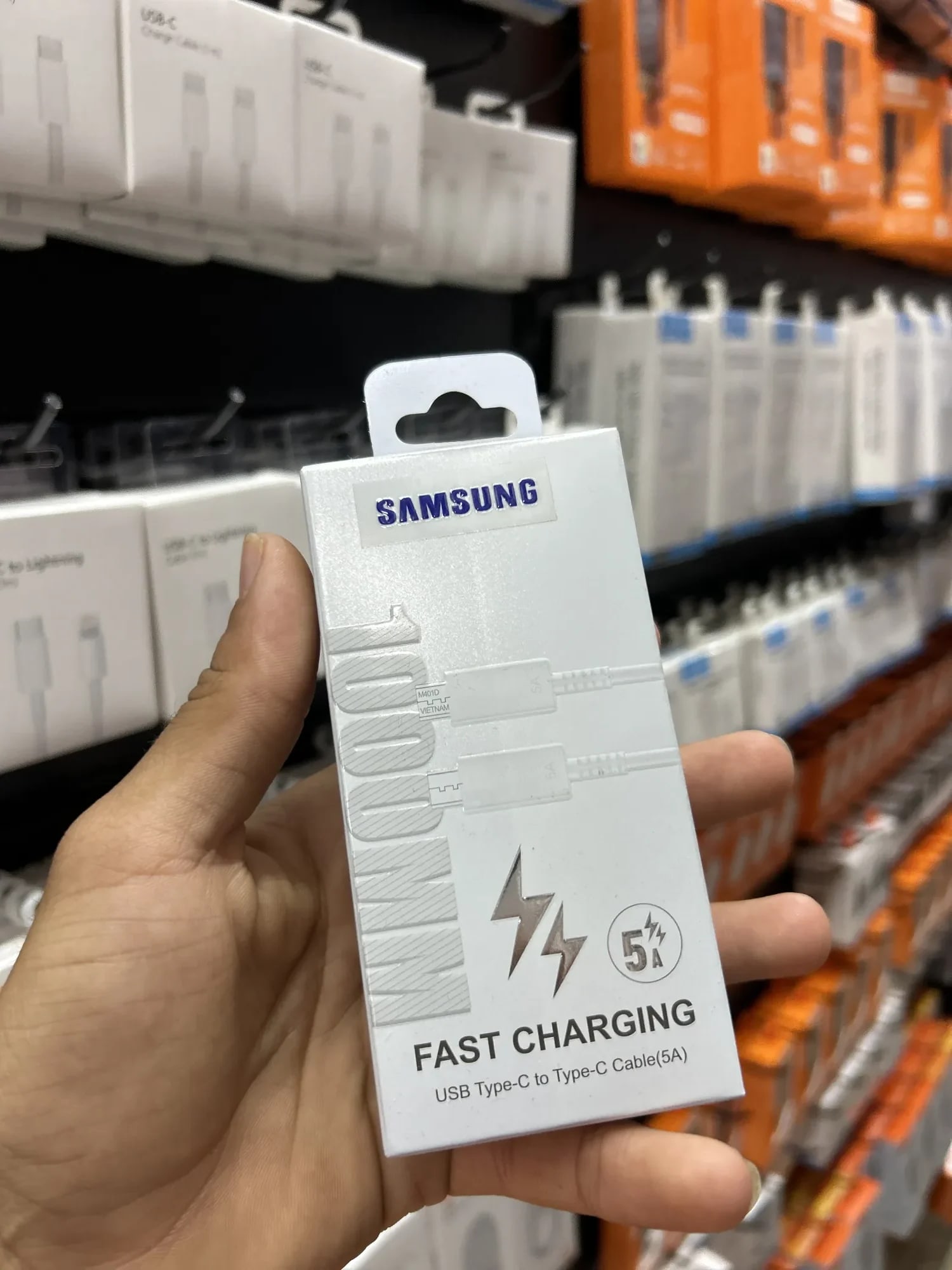 Cabo Samsung Fast Charging USB-C 5A