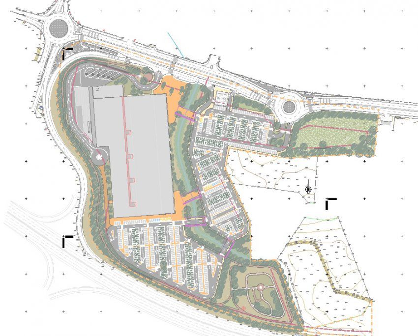Estudo de Tráfego e Projeto Rodoviárias e Infraestruturas do CC Jumbo de Sintra