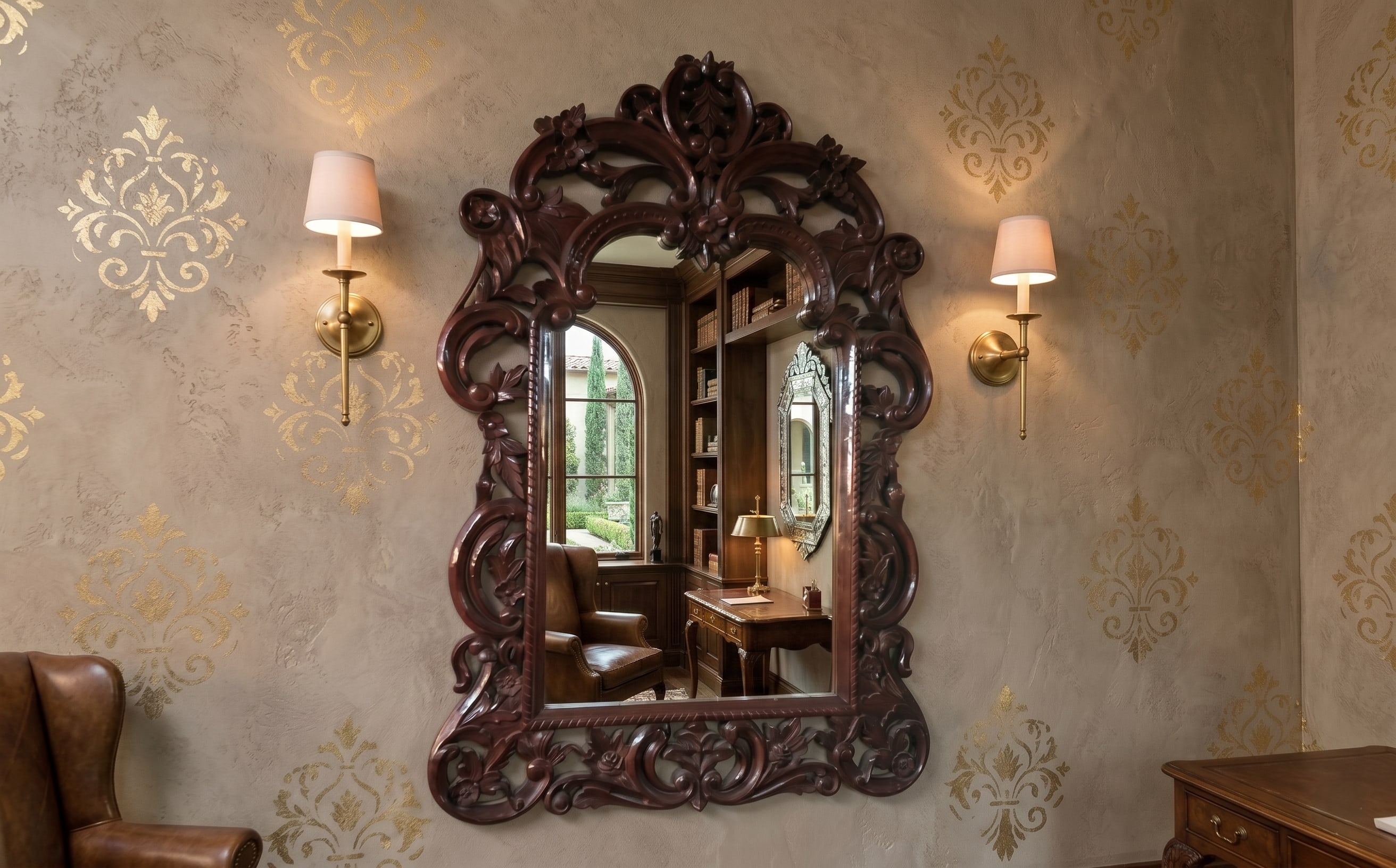 Custom mirror — Arte Venezia work