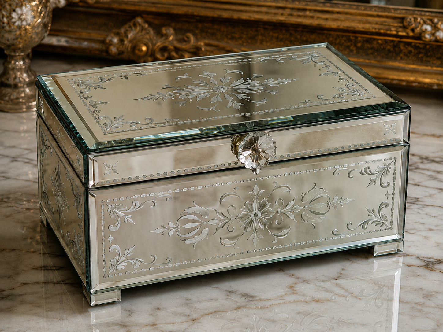 Stacked hamper set, tonal styling